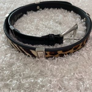 Brighton Ladies Size Large Animal Print Belt